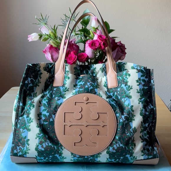 πππ TORY BURCH ELLA PRINTED TOTE πππ - Picture 2 of 16